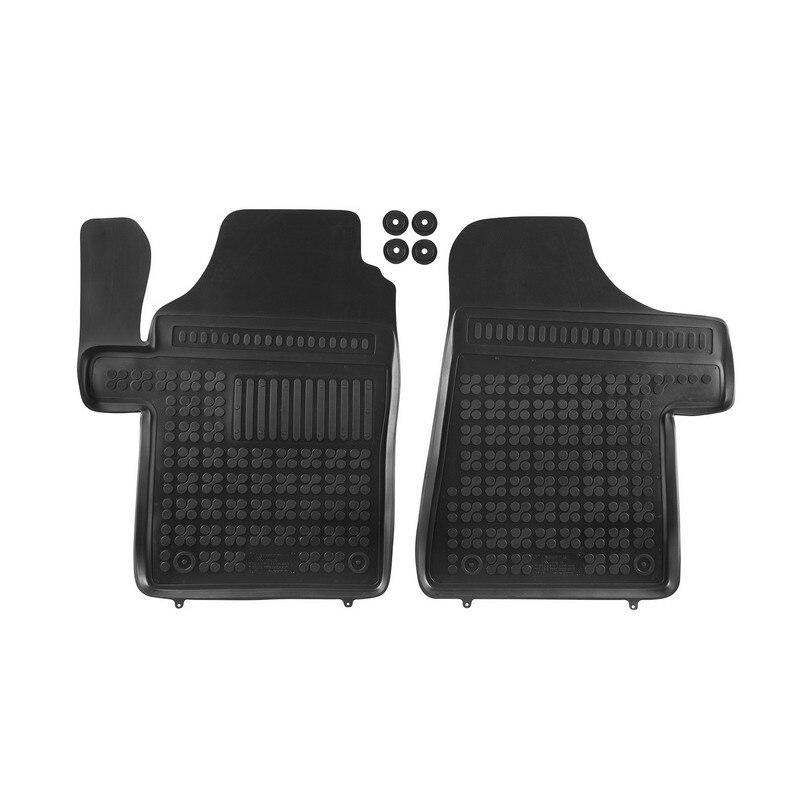 Set 2 Covorase Presuri Auto Negru din Cauciuc compatibil cu MERCEDES Viano I, Vito II 2003-2014